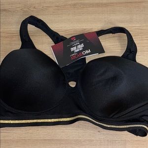 Pro Sport Black Wireless Bra